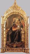 Fra Filippo Lippi, Madonna and Child Enthroned
